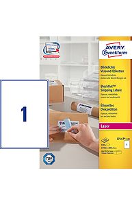 Наклейки ZWECKFORM QuickPEEL UltraGrip, А4, 199.6х289.1мм, 1шт., 100л.